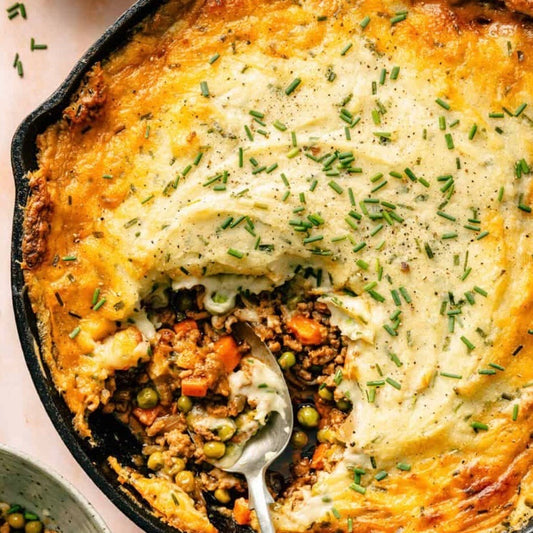 Veggie Packed Shepards Pie Skillet