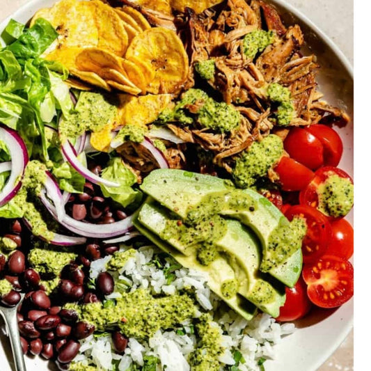 Cuban Mojo Pulled Pork Bowls